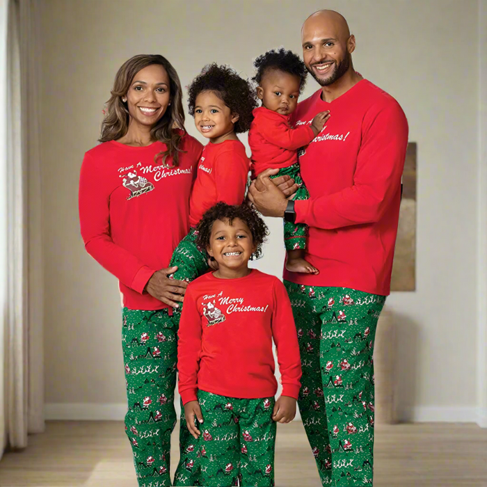 Christmas Festive Family Matching Pajamas