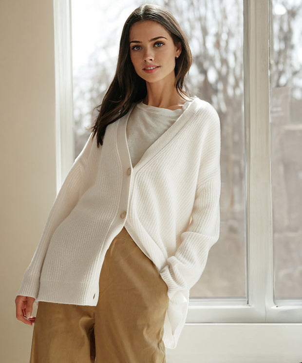 Cashmere Cocoon Cardigan