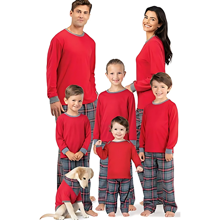 Plaid Matching Christmas Pajamas