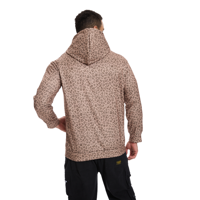 Cozy Leopard Printed Hoodie