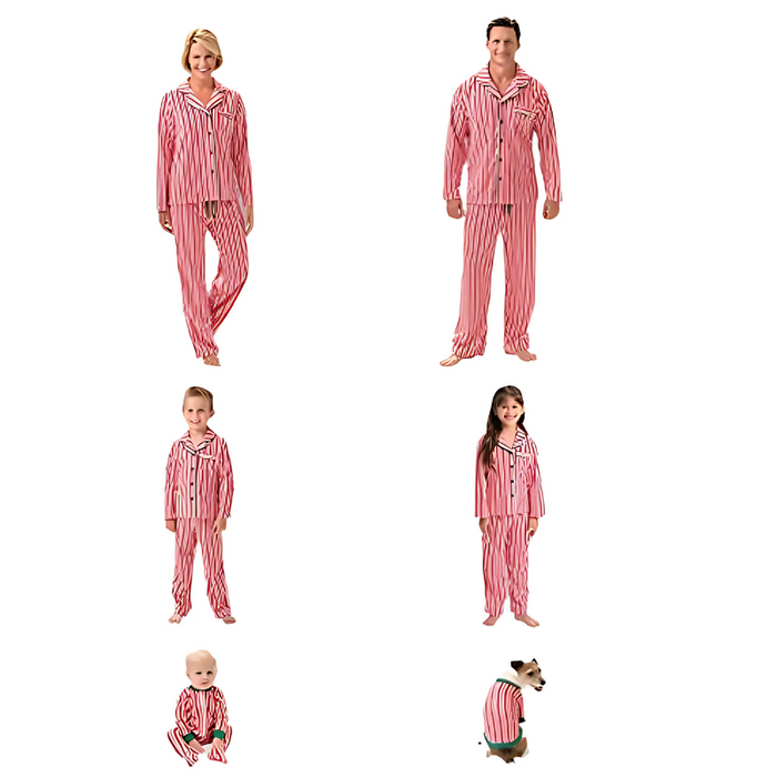 Classical Cozy Matching Family Pajama Sets