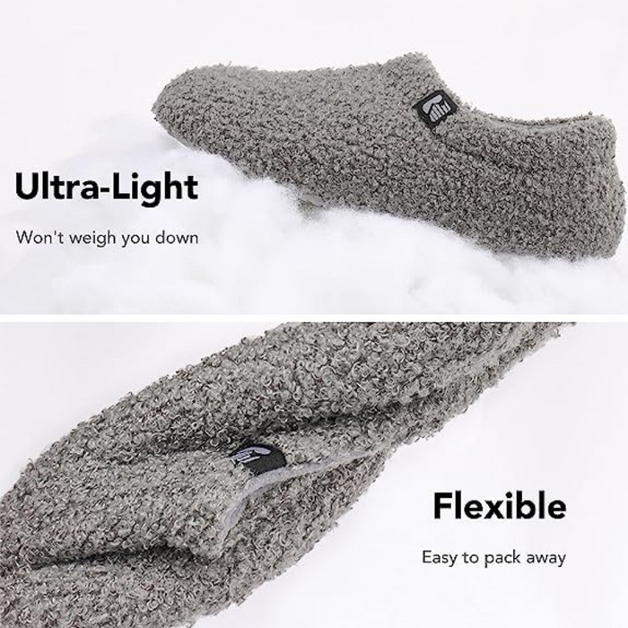 Teddy Fleece Closed Back Indoor Slipper