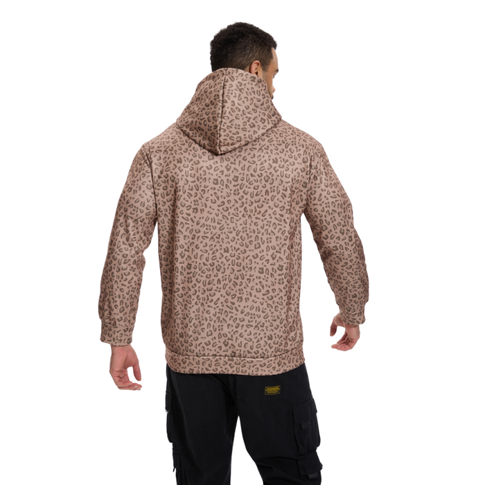 Cozy Leopard Printed Hoodie