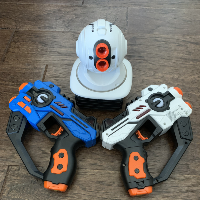 Interactive Laser Tag Set With Dual Blasters