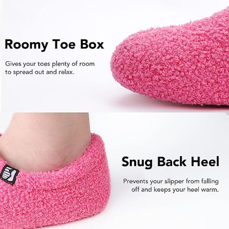 Teddy Fleece Closed Back Indoor Slipper