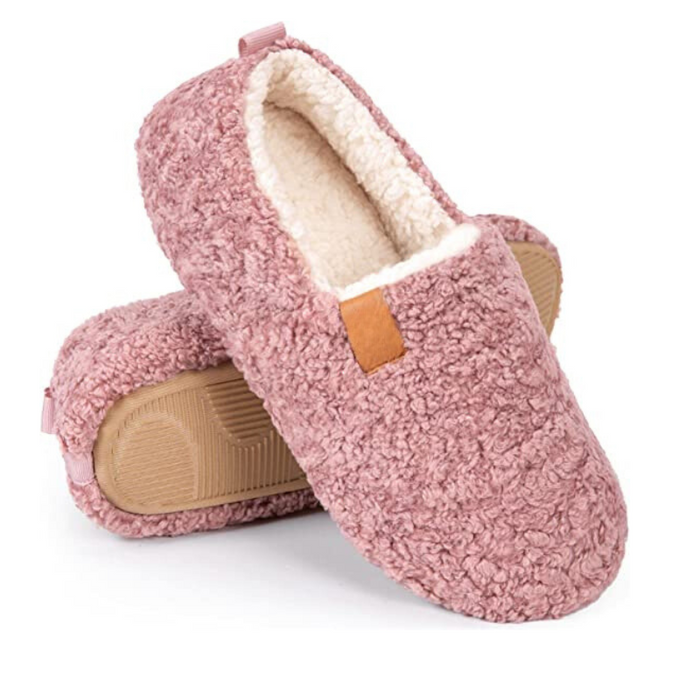 Plush Indoor Comfort Slippers