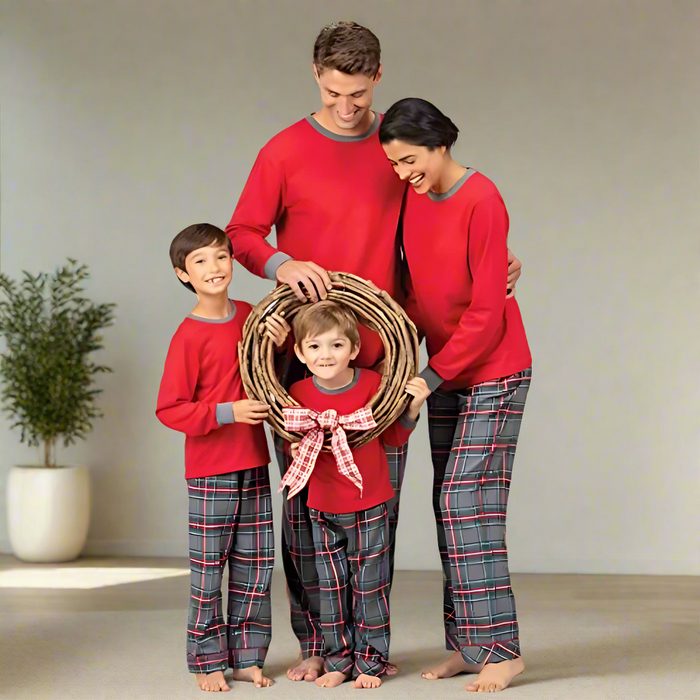 Plaid Matching Christmas Pajamas