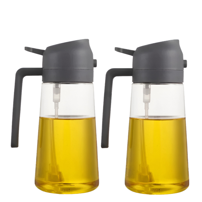 Dual Oil And Vinegar Dispenser Set