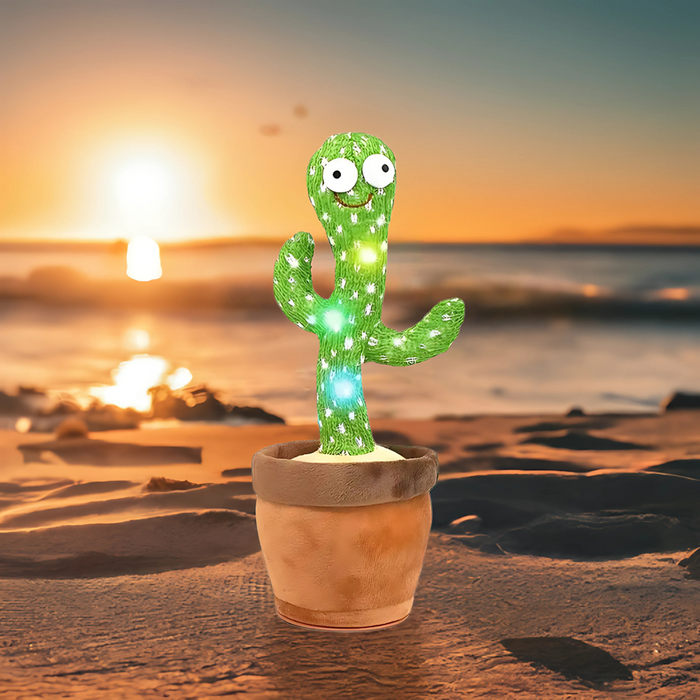 Talking And Dancing Interactive Cactus Toy With Music