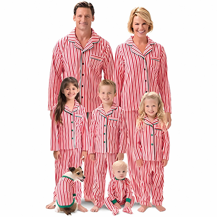 Classical Cozy Matching Family Pajama Sets