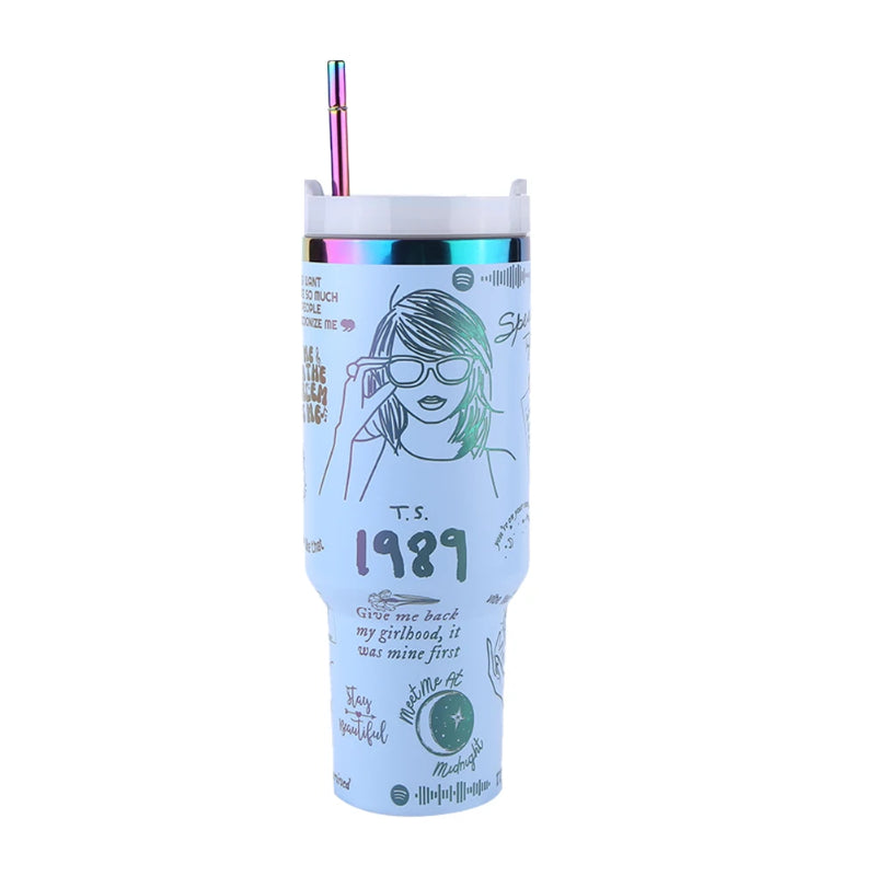 Taylor Swift 1989 Insulated Tumbler With Straw