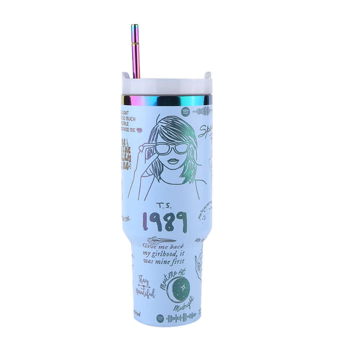 TS 1989 Insulated Tumbler With Straw