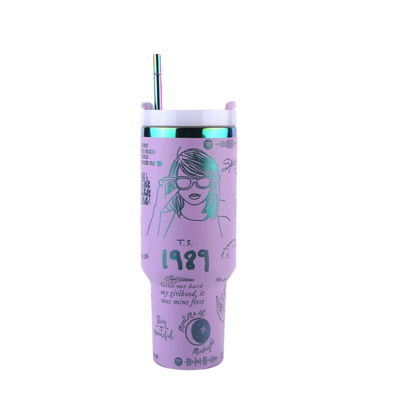 Taylor Swift 1989 Insulated Tumbler With Straw