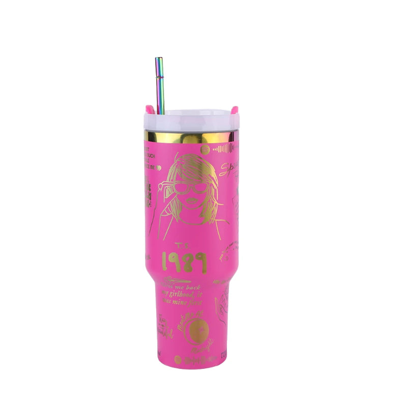 Taylor Swift 1989 Insulated Tumbler With Straw