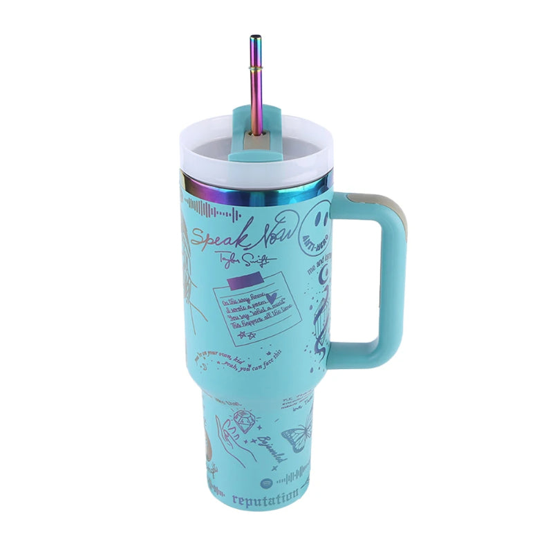 Taylor Swift 1989 Insulated Tumbler With Straw