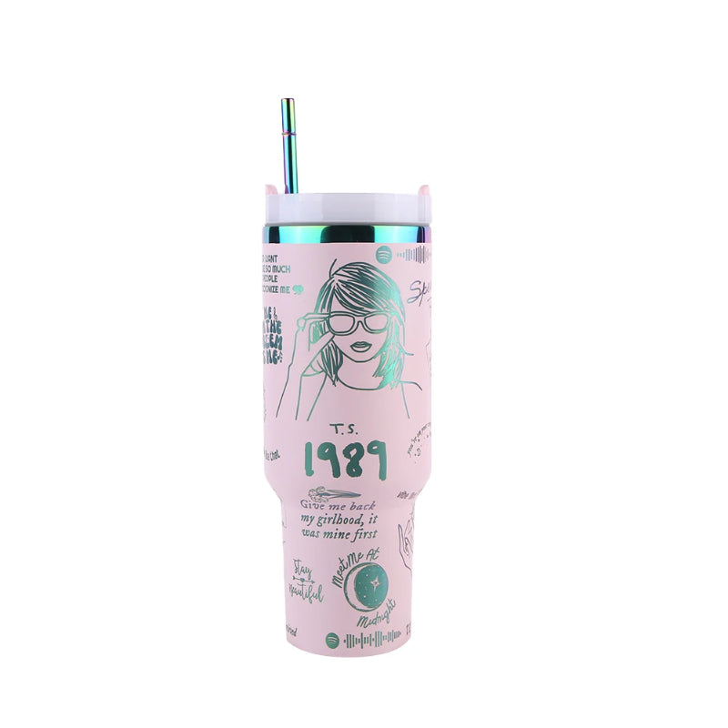 Taylor Swift 1989 Insulated Tumbler With Straw