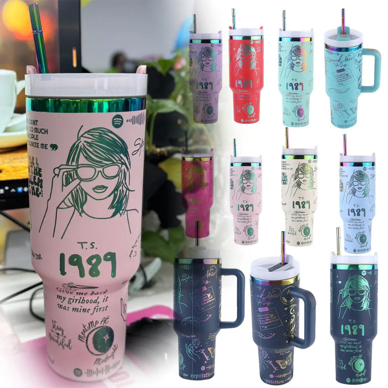 Taylor Swift 1989 Insulated Tumbler With Straw