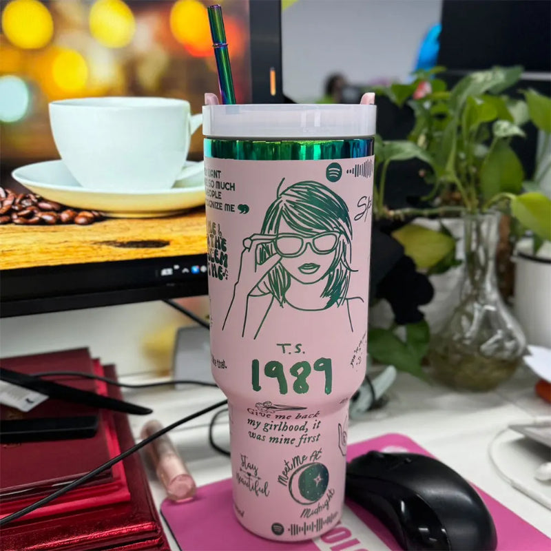 Taylor Swift 1989 Insulated Tumbler With Straw