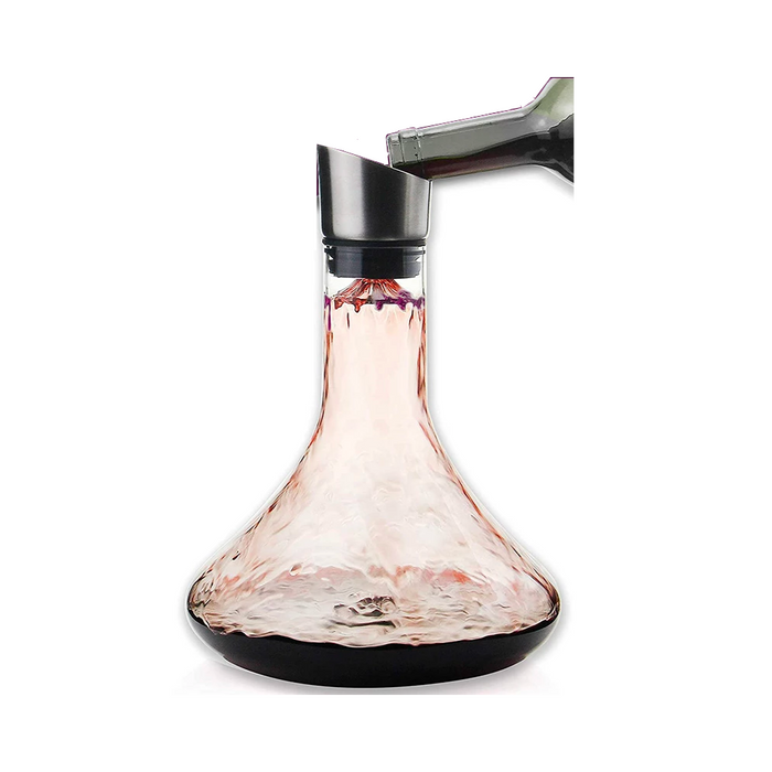 Stylish Crystal Beverage Decanter