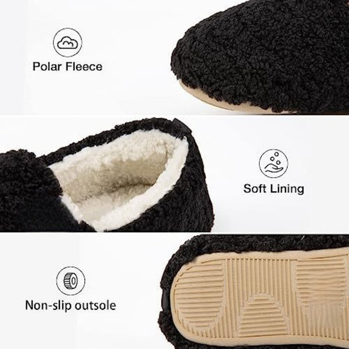 Plush Indoor Comfort Slippers