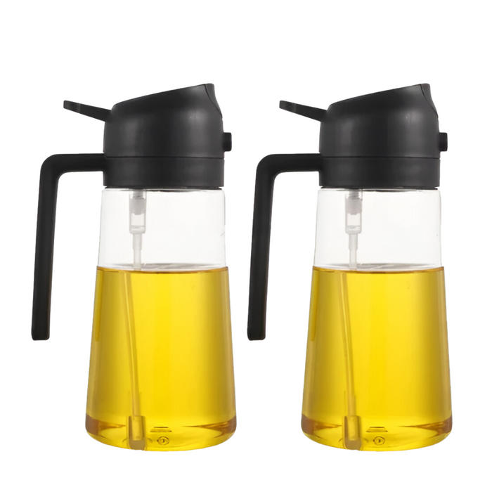 Dual Oil And Vinegar Dispenser Set