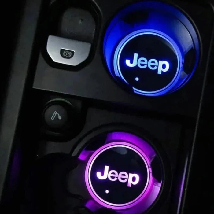 Jeep Car USB Powered Smart LED Cup