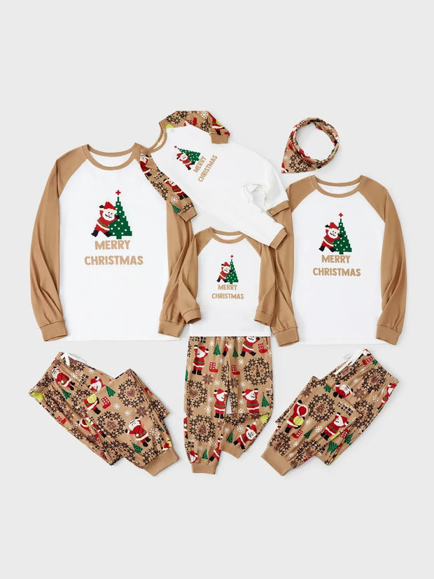 Cheerful Christmas Pajama Set