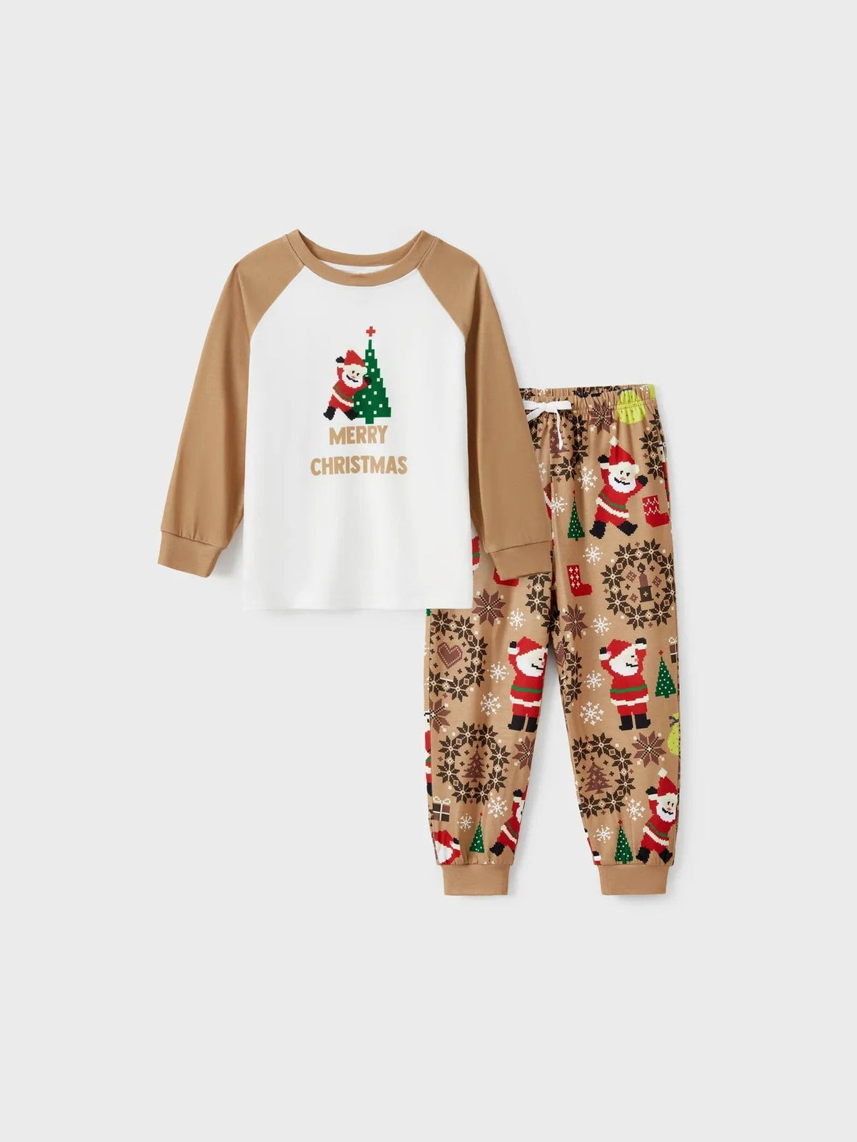 Cheerful Christmas Pajama Set