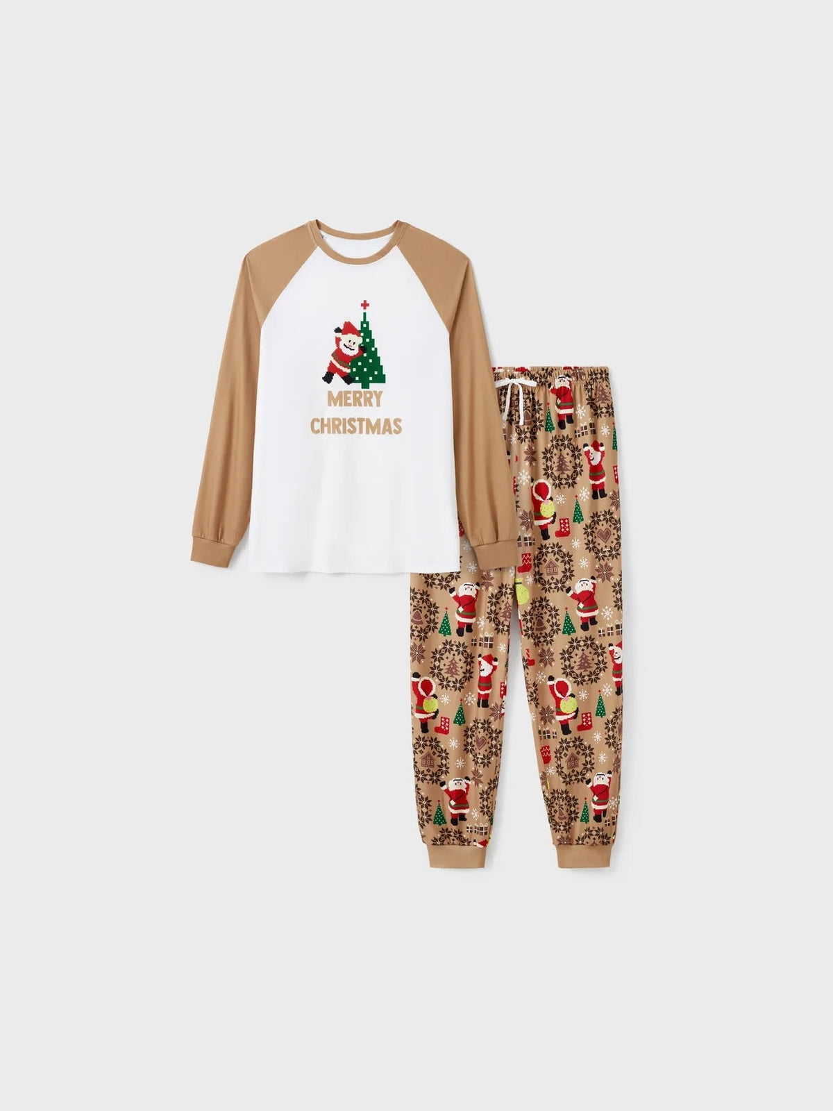 Cheerful Christmas Pajama Set