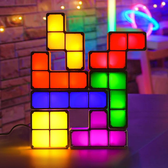 Stackable Light Up Puzzle Lamp Toy