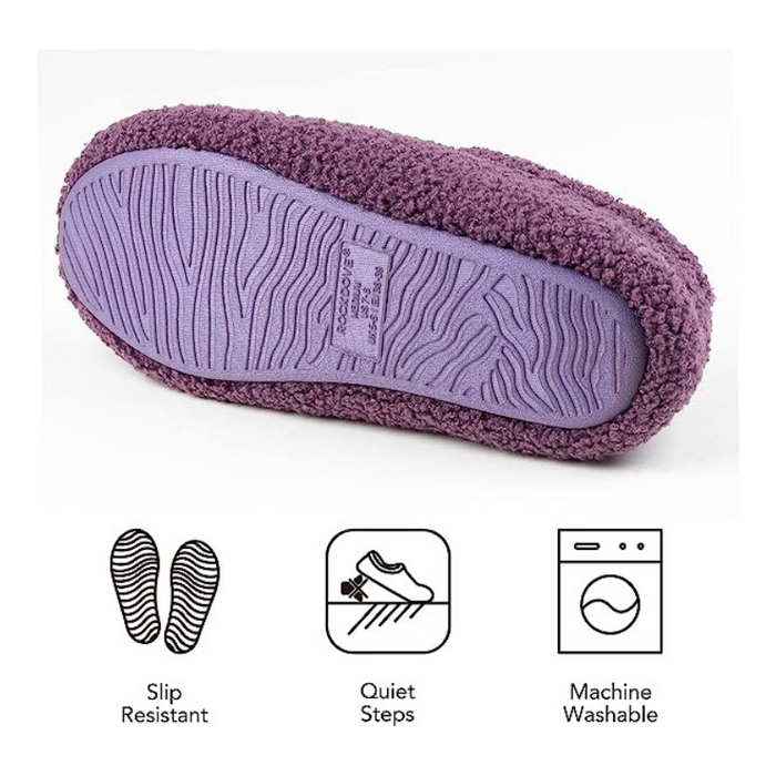 Teddy Fleece Closed Back Indoor Slipper