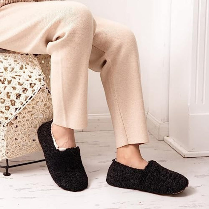 Plush Indoor Comfort Slippers