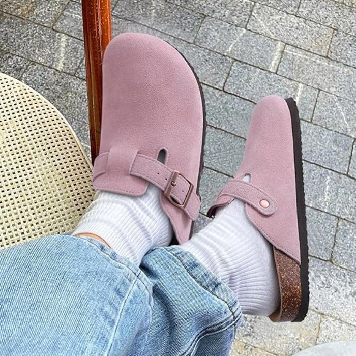 Casual And Stylish Suede Clogs