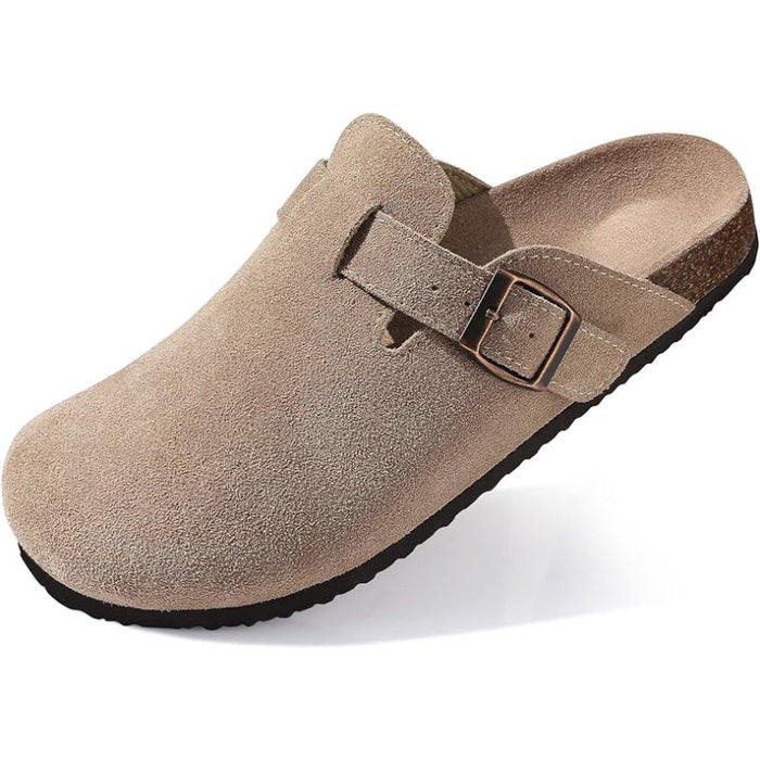 Casual And Stylish Suede Clogs