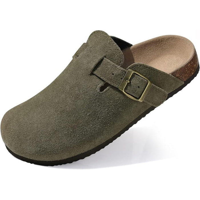 Casual And Stylish Suede Clogs