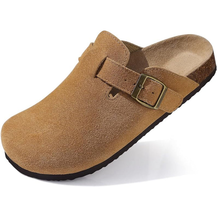 Casual And Stylish Suede Clogs