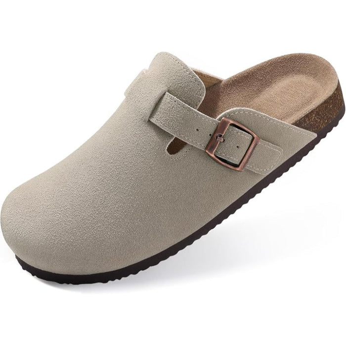 Casual And Stylish Suede Clogs