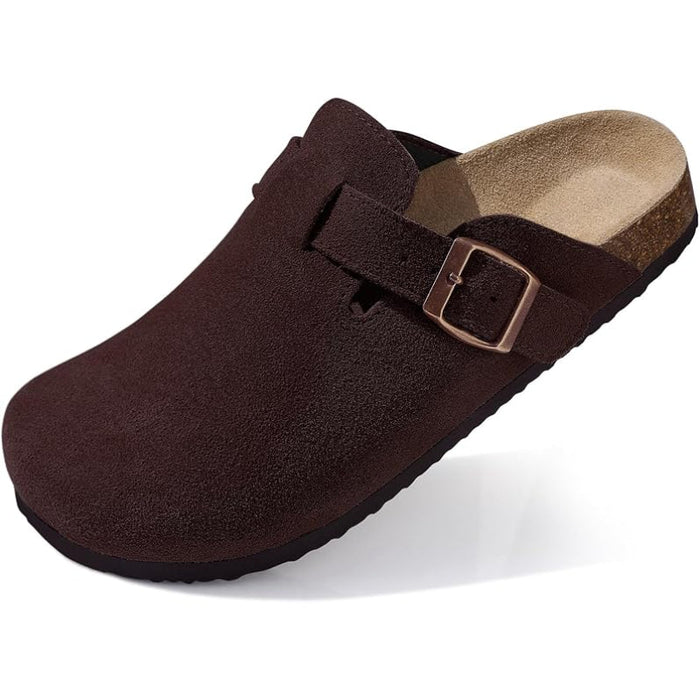 Casual And Stylish Suede Clogs