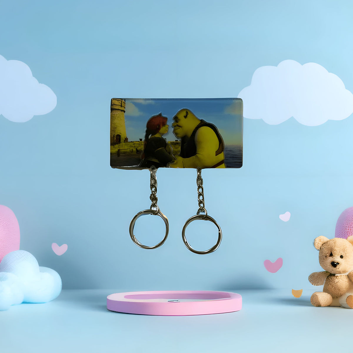 Easy To Install Wall Mounted Cartoon Key Holder