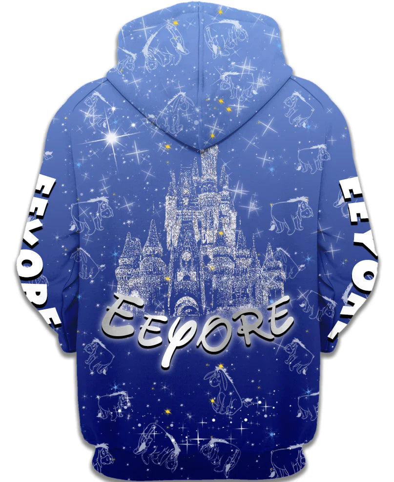 Eeyore Zip Up Cozy And Comfortable Hoodie