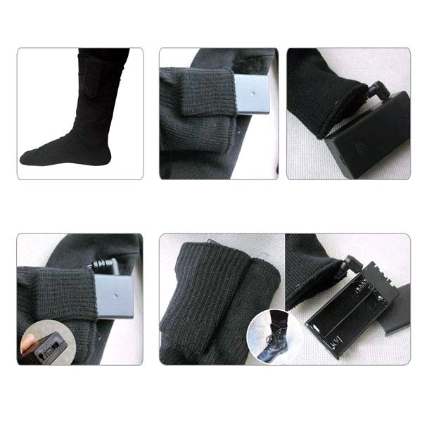 Electric Rechargeable Battery Powered Heated Socks