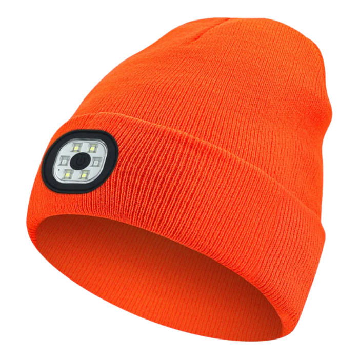 Festive LED Flash Beanie Hat