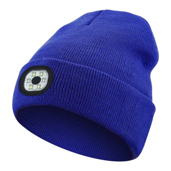 Festive LED Flash Beanie Hat