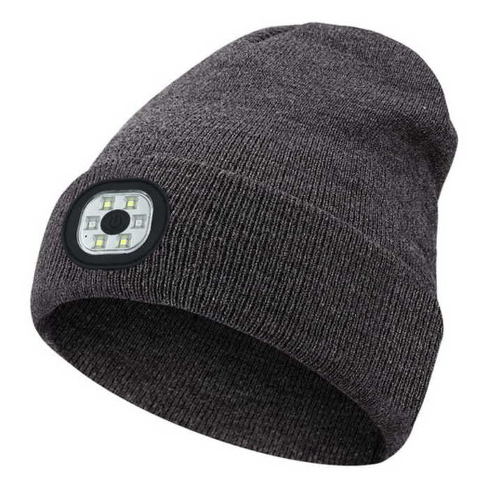 Festive LED Flash Beanie Hat