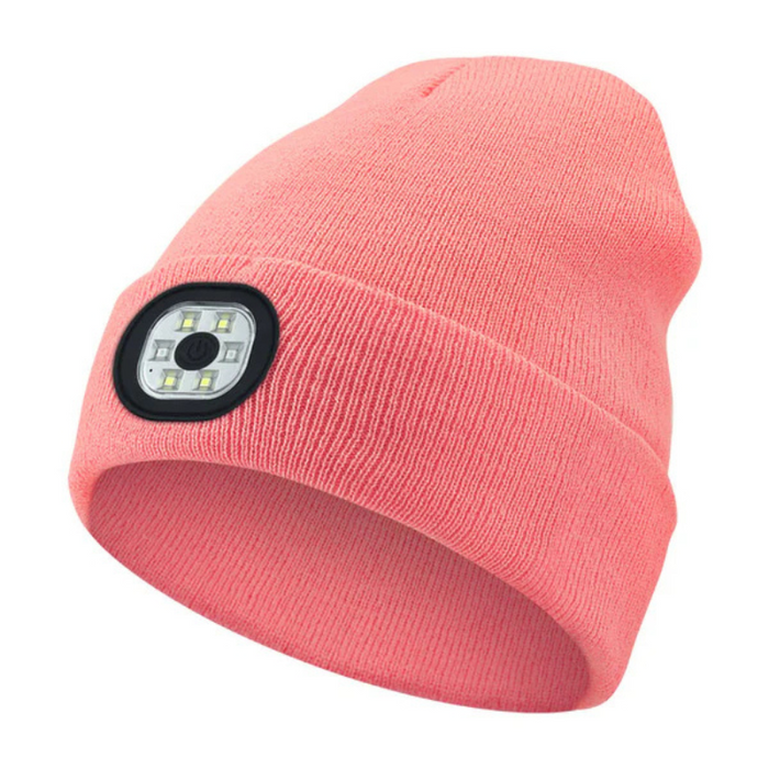 Festive LED Flash Beanie Hat