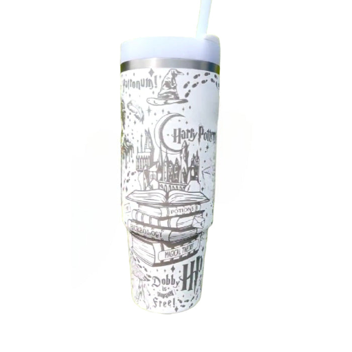 Harry Porter Printed 40 Oz Tumbler With Handle