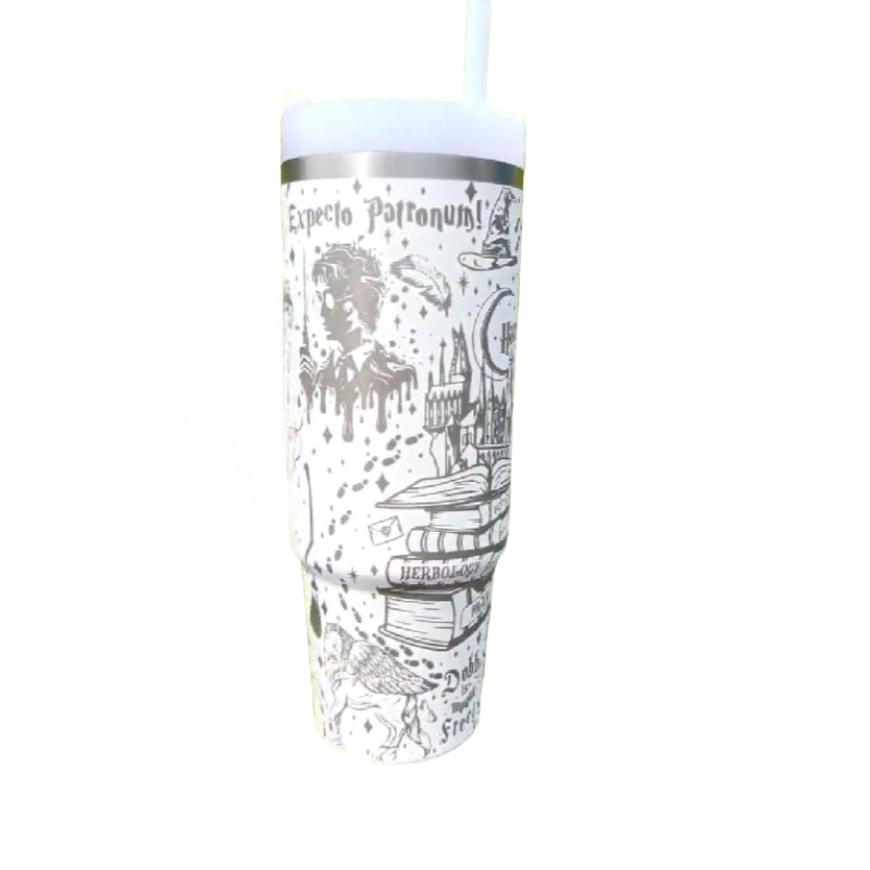 Harry Porter Printed 40 Oz Tumbler With Handle