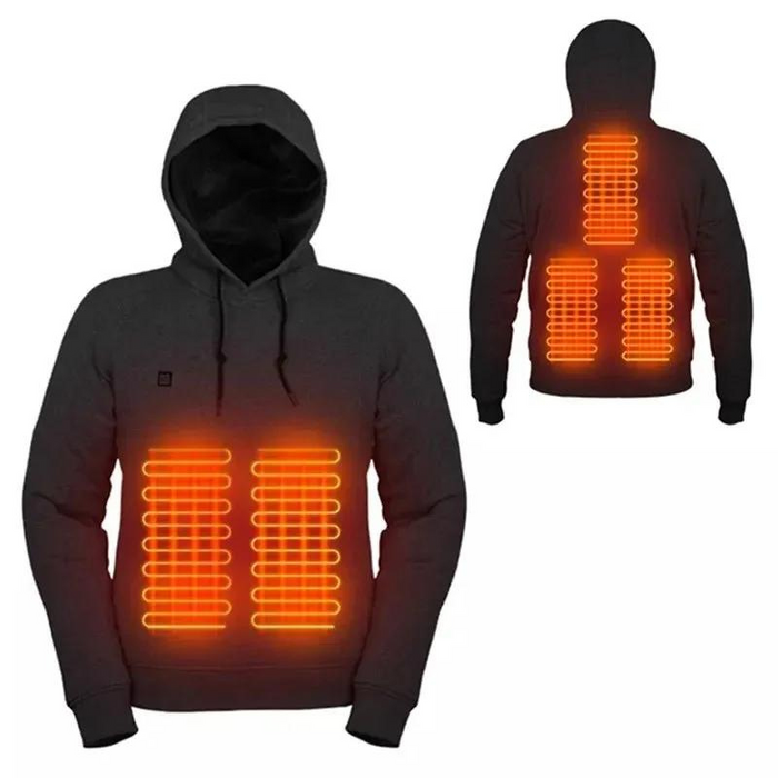 Heated Lightweight Hoodie For Outdoor Comfort