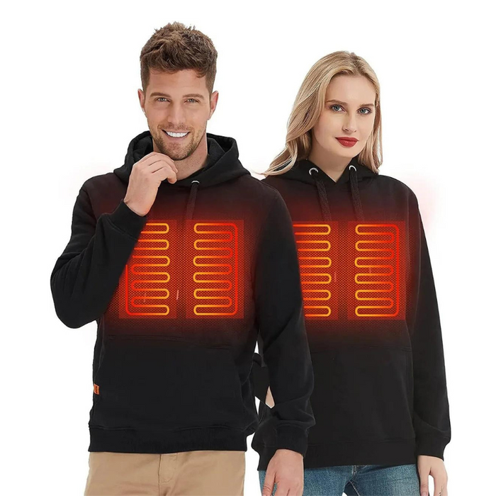 Heated Lightweight Hoodie For Outdoor Comfort