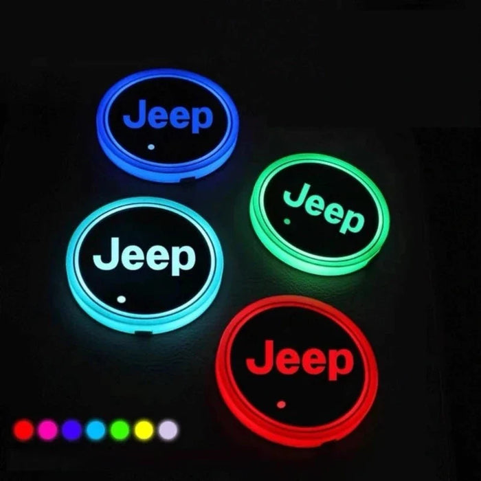 Jeep Car USB Powered Smart LED Cup